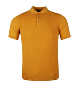 knitted jacquard polo